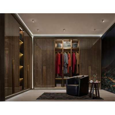 Factory custom bedroom furniture  wooden storage walk in closet